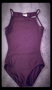 Capezio black leotard